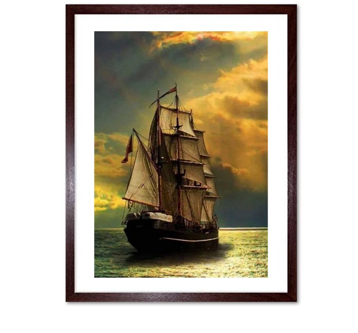 Seascape Framed Prints